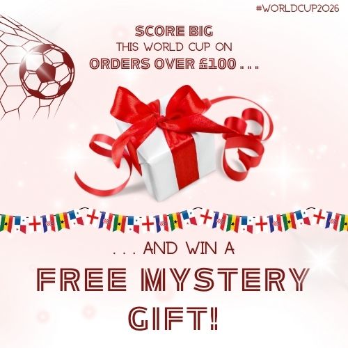 Free mystery gift over £100 order world cup edition at Baker & Soars